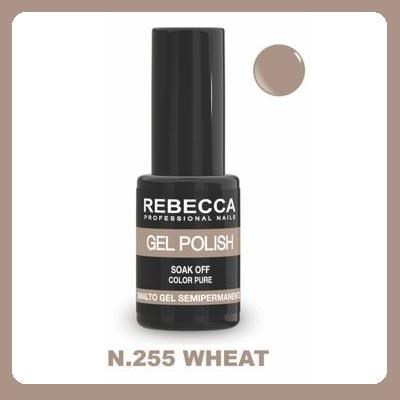 REBECCA soak off gel polish 5 ml - 255 / wheat