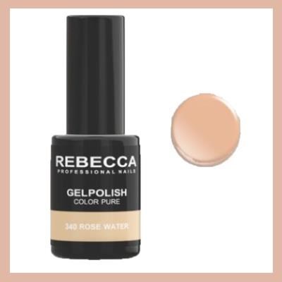 REBECCA soak off gel polish 5 ml - 340 / rose water