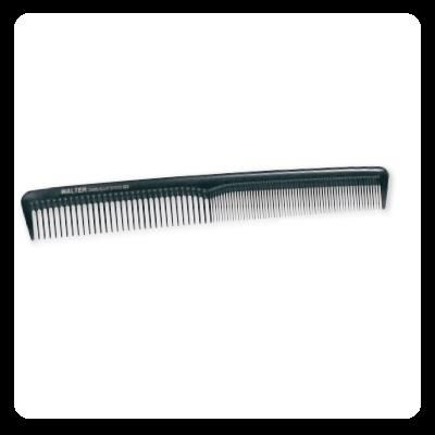 WALTER carbon pettine scuola rado fitto - 17,5 cm