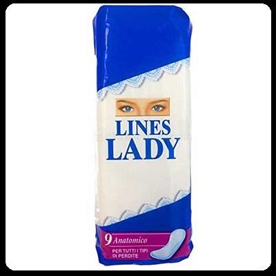 LINES LADY anatomico - cf 9 pz