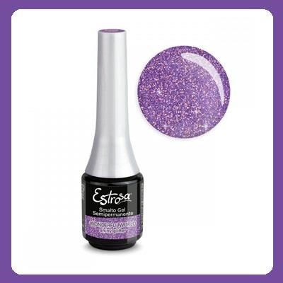 ESTROSA smalto gel semip. 7 ml - w. world shiny glitter