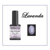 REBECCA soak off gel polish 5 ml - CAT EYE / LAVANDA