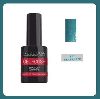 REBECCA soak off gel polish 5 ml - 298 / seabreeze