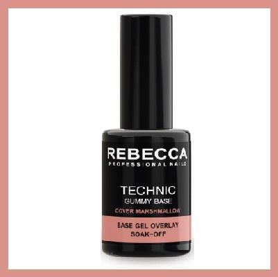 REBECCA Technic gummy base gel soak off - cover marshmallow