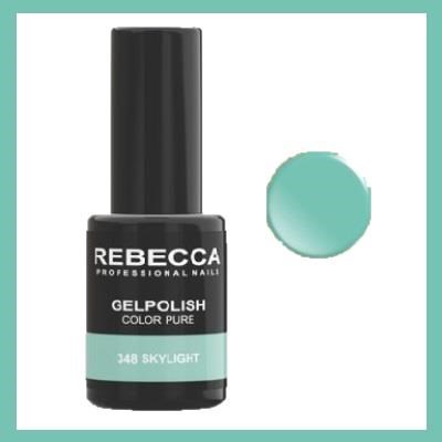 REBECCA soak off gel polish 5 ml - 348 / skylight