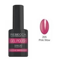 REBECCA soak off gel polish 5 ml - 205 / Pink Wow