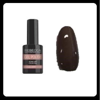 REBECCA soak off gel polish 5 ml - 386 / Hazelnut brown