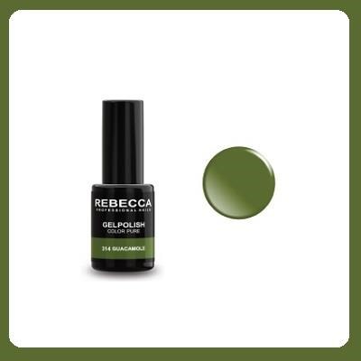 REBECCA soak off gel polish 5 ml - 314 / Guacamole