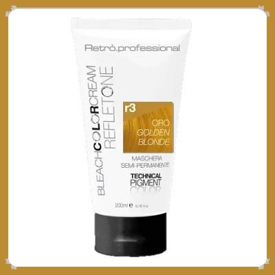 REFLETONE maschera colorata 200 ml - R3 oro