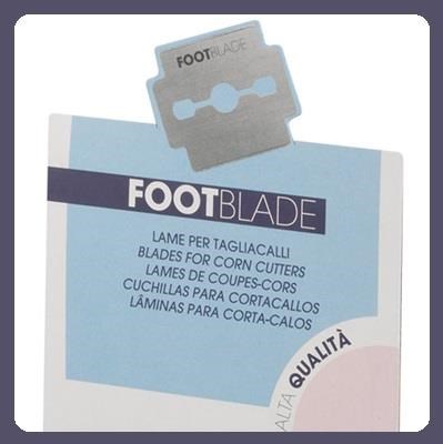 FOOT BLADE lame tagliacalli - cf 10 pz