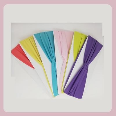 Fascia capelli cm 10 - colori assortiti