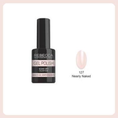 REBECCA soak off gel polish 5 ml - 127 / Nearly Naked