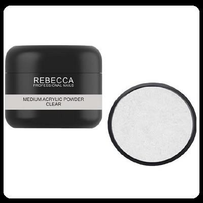 REBECCA medium acrylic powder 30 gr - clear