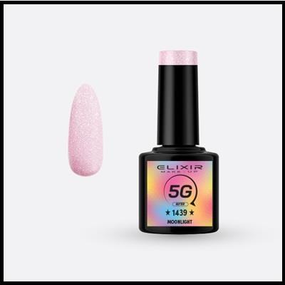 ELIXIR semigel - 8 ml - GLITTER 5G - 1439