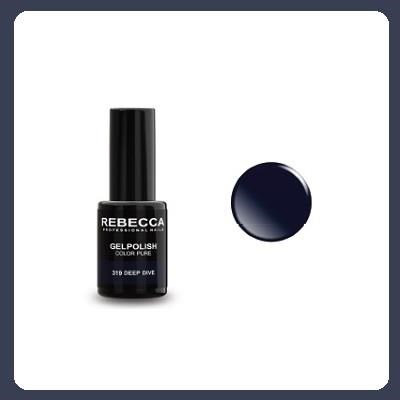 REBECCA soak off gel polish 5 ml - 319 / Deep Dive