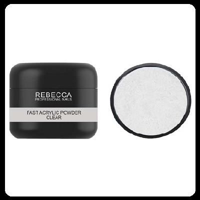 REBECCA fast acrylic powder 30 gr - clear