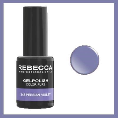 REBECCA soak off gel polish 5 ml - 346 / persian violet