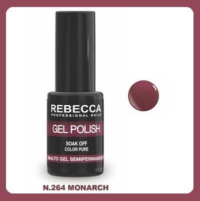 REBECCA soak off gel polish 5 ml - 264 / monarch