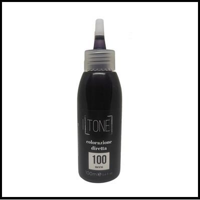 I-TONE Colore diretto 100 ml - 100 nero