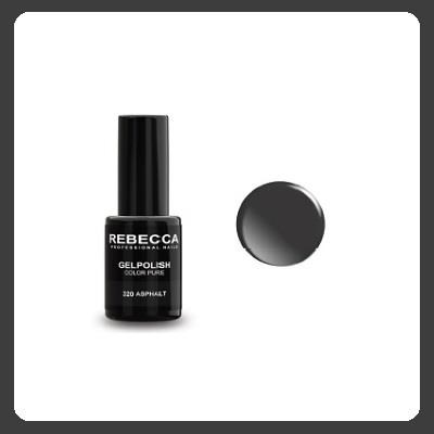 REBECCA soak off gel polish 5 ml - 320 / Asphalt