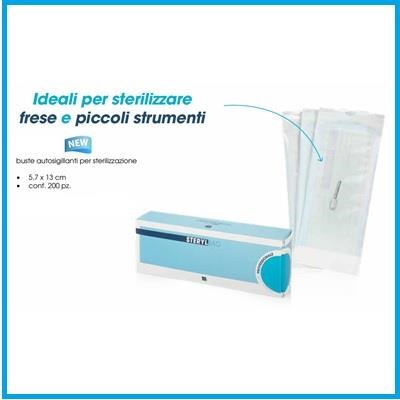 Buste autosigillanti sterilizzazione (5,7x13 cm) - cf 200 pz