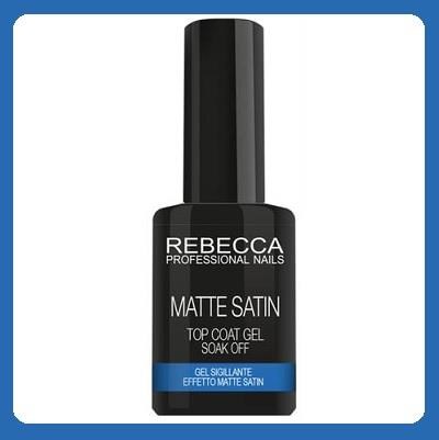 REBECCA Matte Satin finish top coat - 10 ml