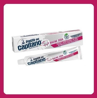 PASTA DEL CAPITANO dentifricio 100 ml - baking soda