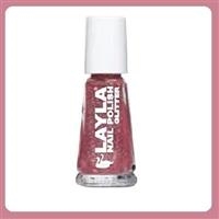 LAYLA smalto 10 ml - col. glitter rosa