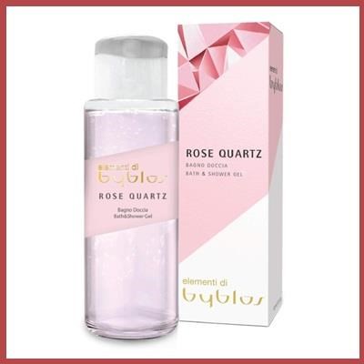 BYBLOS Rose quartz bagno doccia - 400 ml