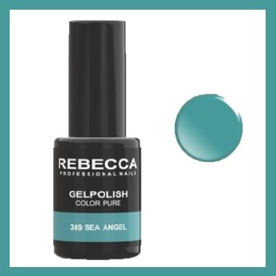 REBECCA soak off gel polish 5 ml - 349 / sea angel