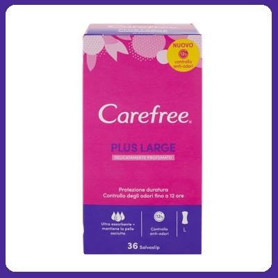 CAREFREE Plus large salvaslip - cf 36 pz