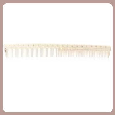 HAIR CARE pettine centimetrato bianco - 21,5 cm