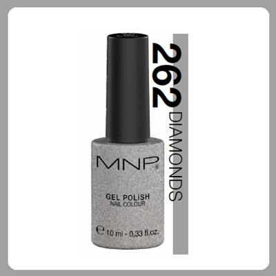 MNP gel polish 10 ml col. 262 / Diamonds