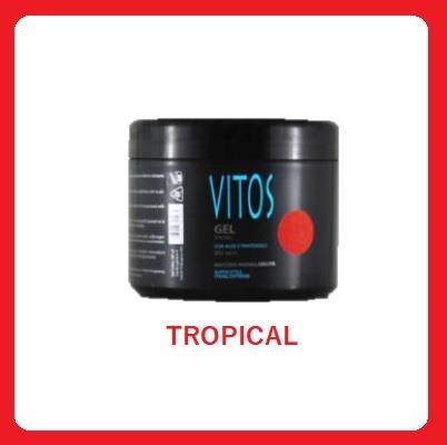 VITOS gel flash vaso 500 ml - Tropical