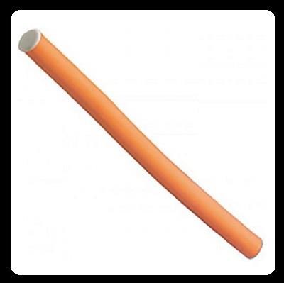 Bigodini roller long cf 12 pz arancio - 16 mm