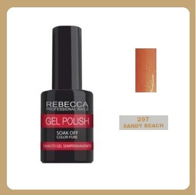 REBECCA soak off gel polish 5 ml - 297 / sandy beach