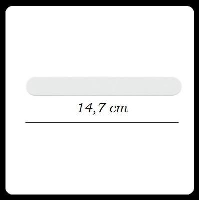 Spatola viso in PS 14,7 cm - cf 4 pz