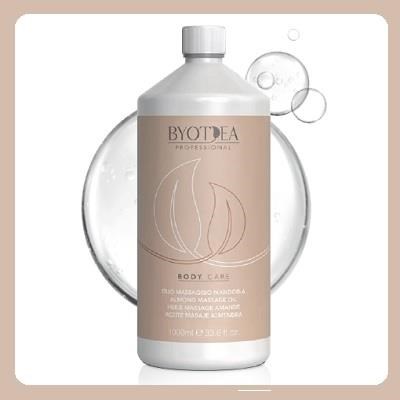 BYOTEA Body care olio massaggio mandorla - 1000 ml