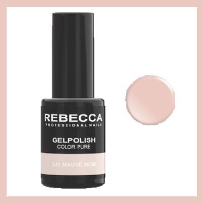 REBECCA soak off gel polish 5 ml - 341 / mauve mom