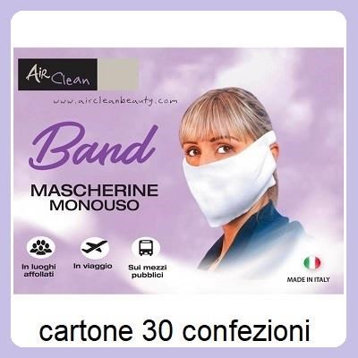 AIR CLEAN Band mascherina - crt 30x20 pz