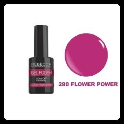 REBECCA soak off gel polish 5 ml - 290 / flower power