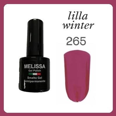 MELISSA gel polish 7 ml - col. 265 / lilla winter