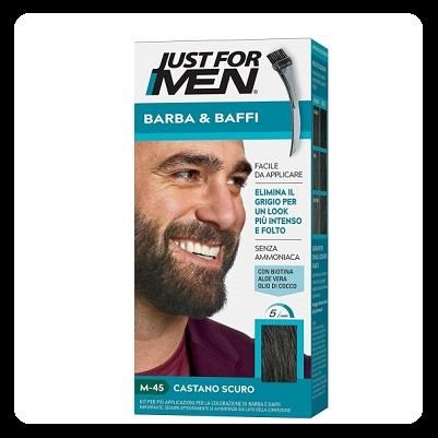 JUST for MEN Barba & baffi - castano scuro